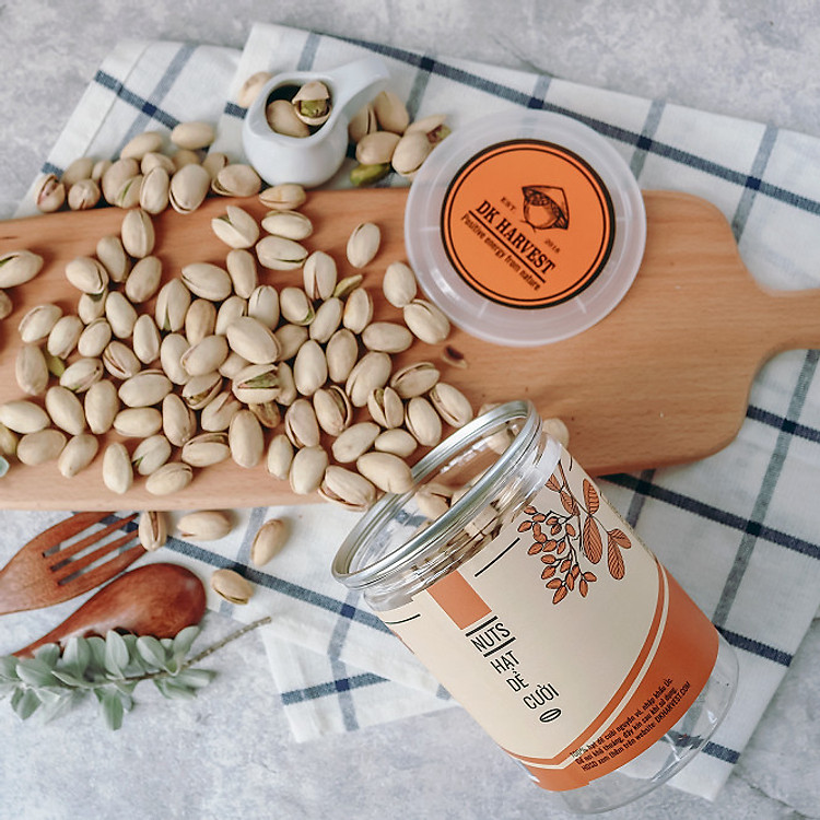 Hạt Dẻ Cười DK HARVEST Nhập Khẩu USA, Giàu chất chống oxy hóa - 250g