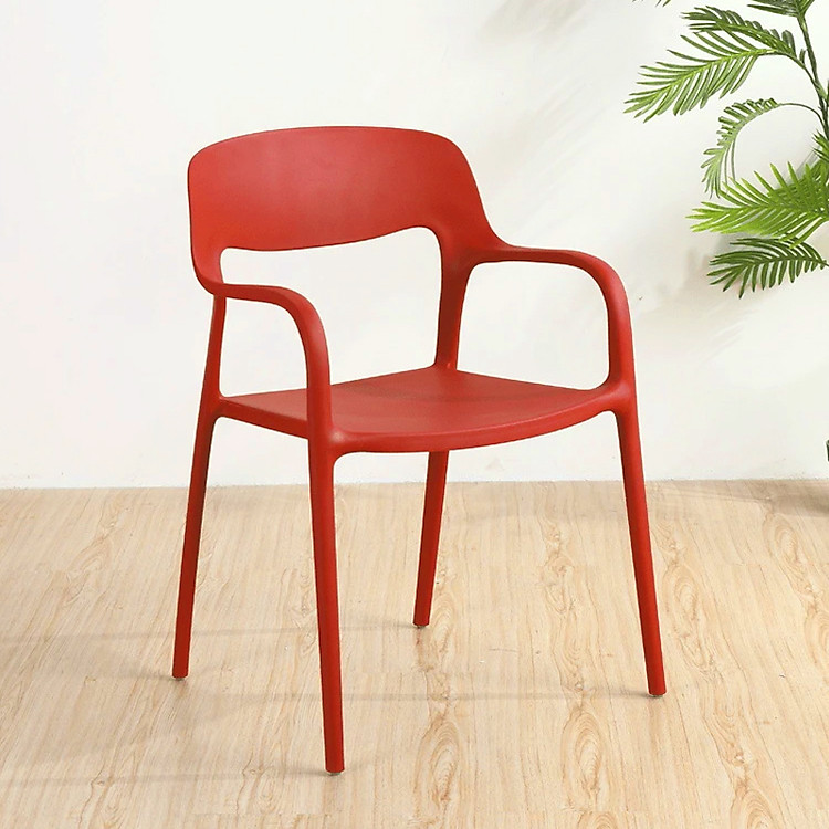 Ghế nhựa xếp chồng CC1572-S Nội thất Capta Ghế café thân nhựa PP nhiều màu chắc chắn có tay xếp chồng tiện lợi tại HCM