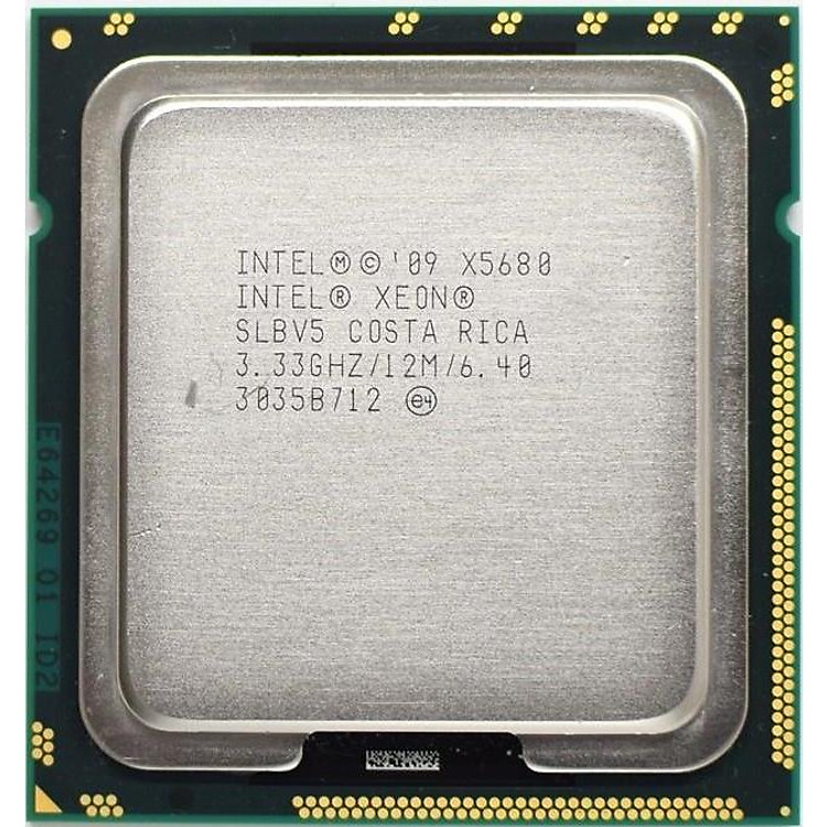 Intel Xeon X5680 3.3Ghz 6 Lõi, 12 Luồng, Socket 1366 Chạy Được Trên Main X58 - Hàng Nhập Khẩu