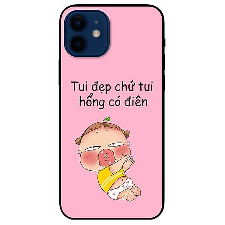 Ốp lưng dành cho Iphone 12 Mini - Iphone 12 - Iphone 12 Pro - 12 Pro Max - mẫu Quỳnh Đẹp