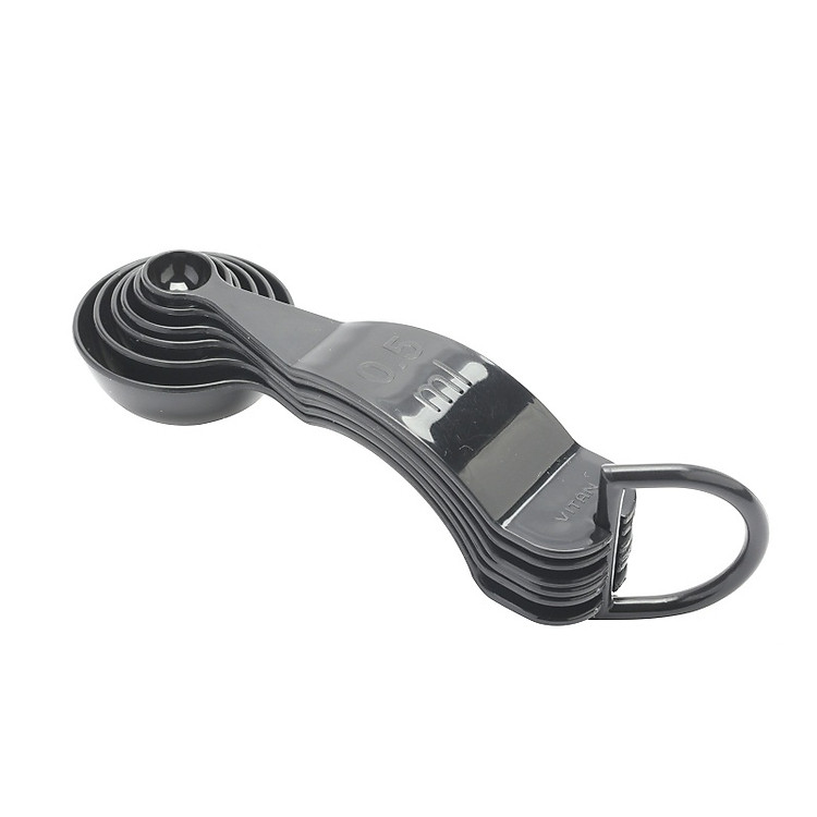 Bộ 6 muỗng đo lường không ngã Vitan V003 - Màu đen