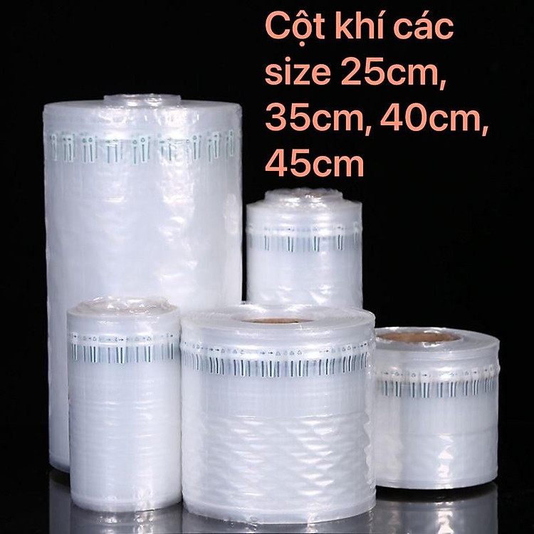 Cột khí chống sốc bọc hàng cuộn xốp khí gói hàng dễ vỡ các kích cỡ