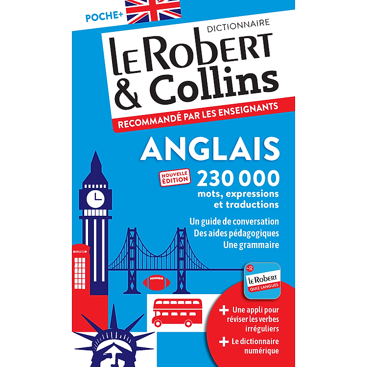Từ điển Anh Pháp bỏ túi LE ROBERT & COLLINS POCHE ANGLAIS