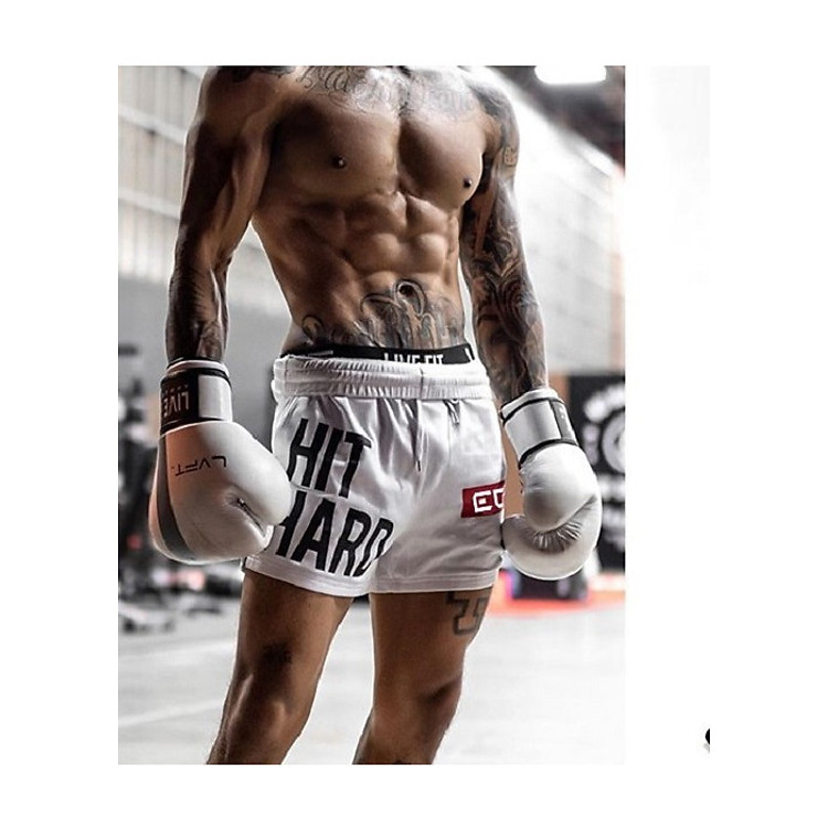 Quần Short Đùi Nam, Quần Tập Gym, Mặc Nhà, Quần Ngủ Hit Hard