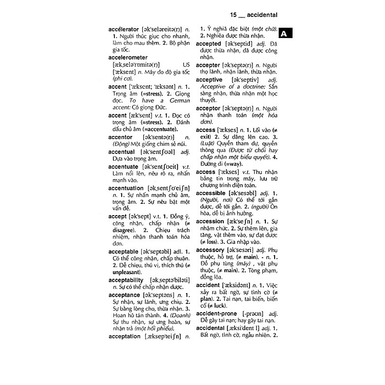 Từ Điển Anh - Việt 340.000 Mục Từ Và Định Nghĩa (Tái Bản 2022) - Ảnh 7