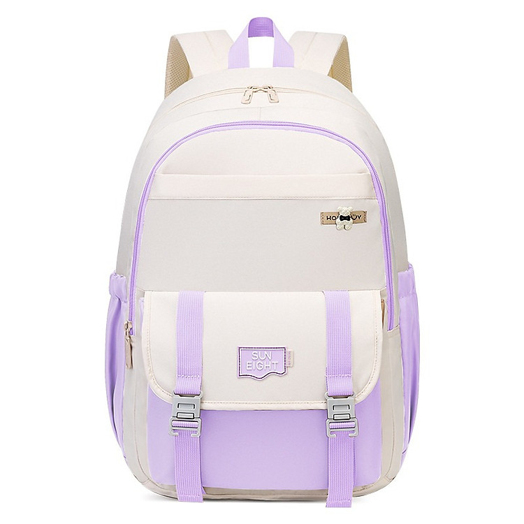 Balo học sinh SUN EIGHT - 8475 (màu be) - Ảnh 3