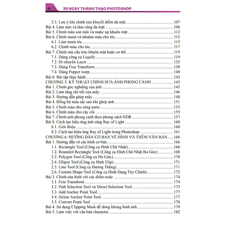 30 Ngày Thành Thạo Photoshop Kèm Video Bài Giảng và Sổ Tay Tra Cứu - Cuốn 2 - Ảnh 5