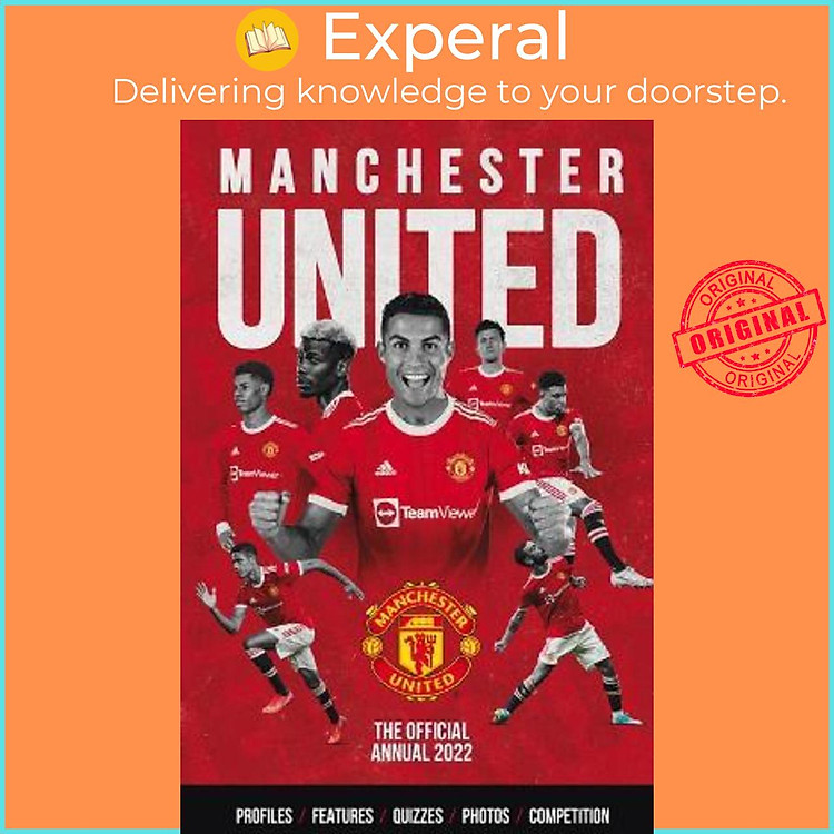 Sách - The Official Manchester United Annual 2023 by Steve Bartram (UK edition, hardcover)