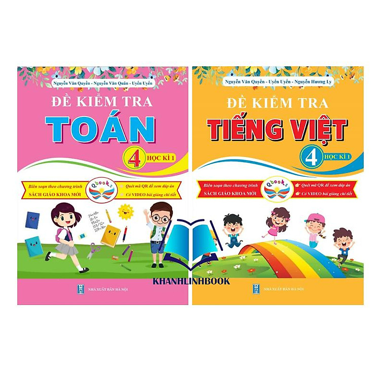 Combo Đề Kiểm Tra Toán – Tiếng Việt Lớp 4 – Học Kì 1