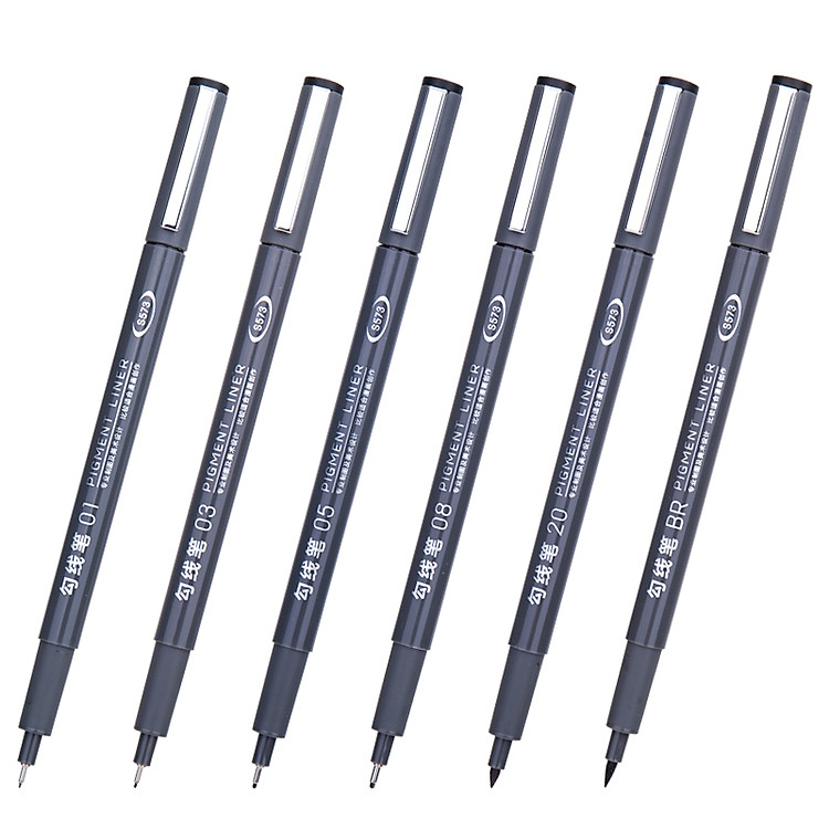 Bút Kỹ Thuật Deli S573 (Màu Đen) - Ảnh 4