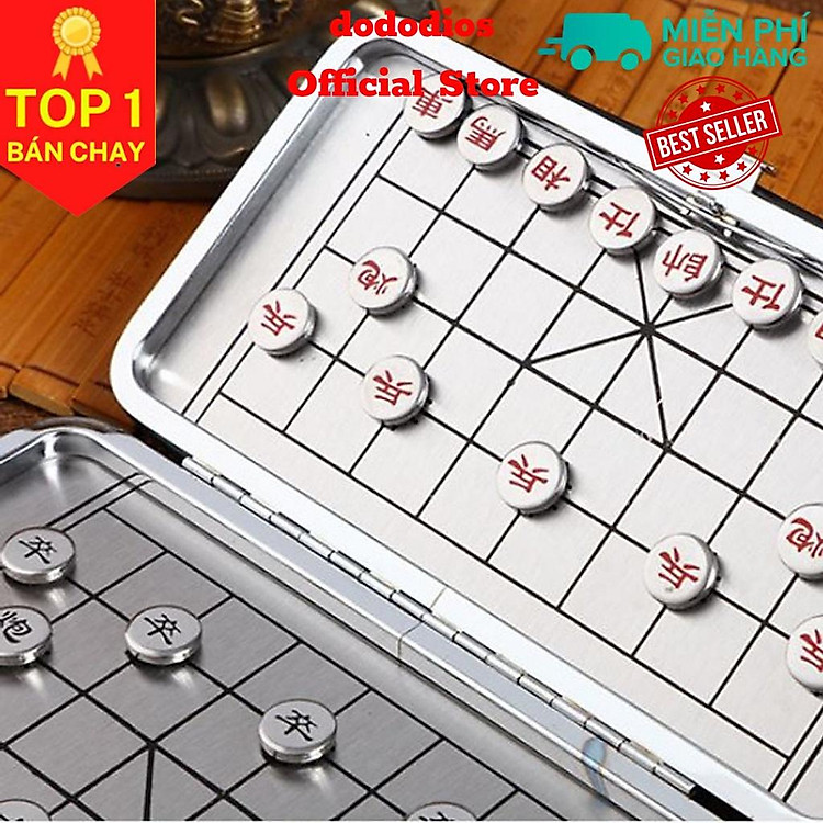 Mua Bộ cờ tướng mini gập gọn 15x16Cm Chính hãng Giá rẻ - Hình ảnh 5