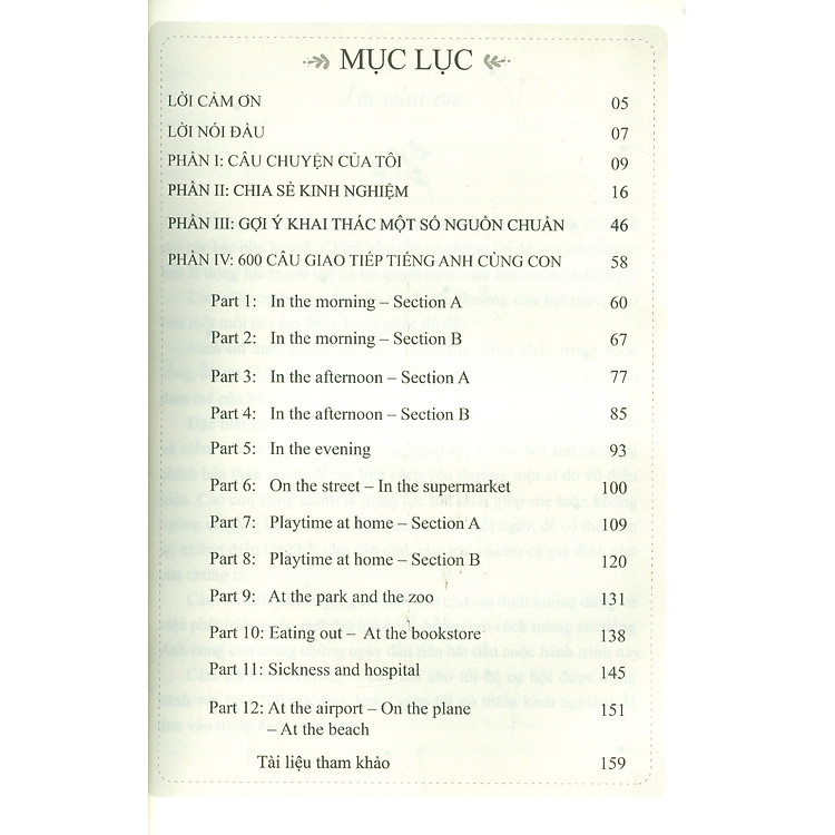600 Câu Giao Tiếp Tiếng Anh Cùng Con - Ảnh 3