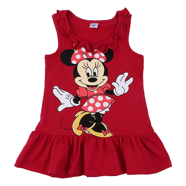 Đầm Bé Gái Mickey BONCHOP ĐBG-8092518DO (Đỏ)