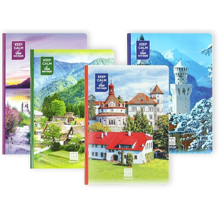 Vở kẻ ngang 72 trang Sao Mai Keep Calm (10 cuốn)