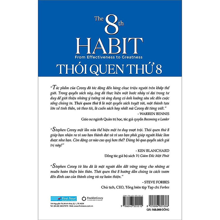 Thói quen thứ 8 Từ hiệu quả đến vĩ đại - Ảnh 2