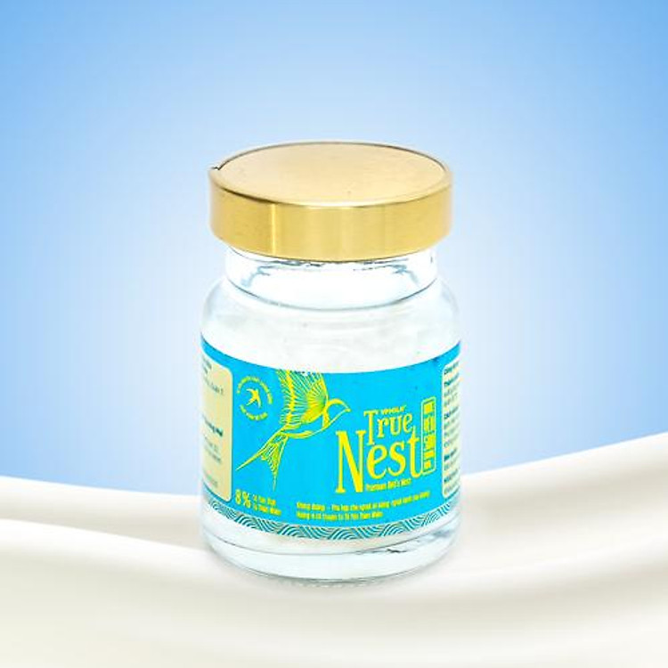 Tổ Yến Nguyên Chất Chưng Gừng VPMilk True Nest - Không Đường (hộp 1 lọ x 70 ml)