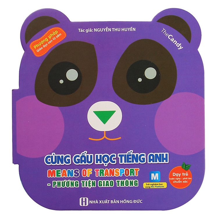 Sách Cùng Gấu Học Tiếng Anh - Phương Tiện Giao Thông