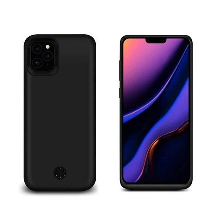Ốp lưng kiêm sạc dự phòng 6000mAh JLW i11-Max-m slim cho IPhone 11 Pro Max cao cấp, bảo vệ toàn diện, thông minh - Hàng nhập khẩu