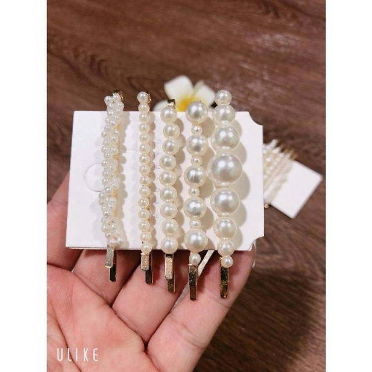sét 5 kẹp tóc dễ thương cho bạn gái phong cách hàn