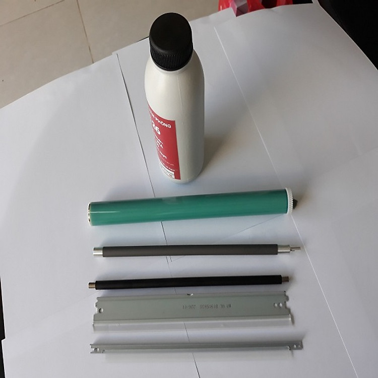 Bộ linh kiện hộp mực máy in cho HP 26a, 87a, Pro M402, M426, 506dn, M527c, M527dn, M501F, gồm: Trống drum, trục từ, trục sạc, gạt lớn, gạt nhỏ. Thay cho hộp mực zin chính hãng