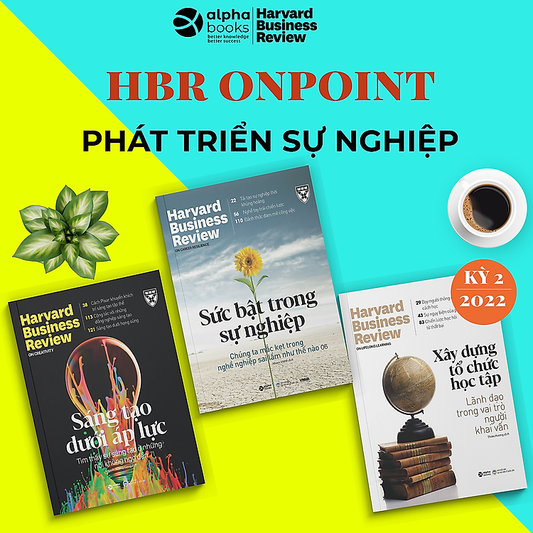 HBR OnPoint 2022 – Combo 3 Cuốn Phát Triển Sự Nghiệp (Kỳ 2)