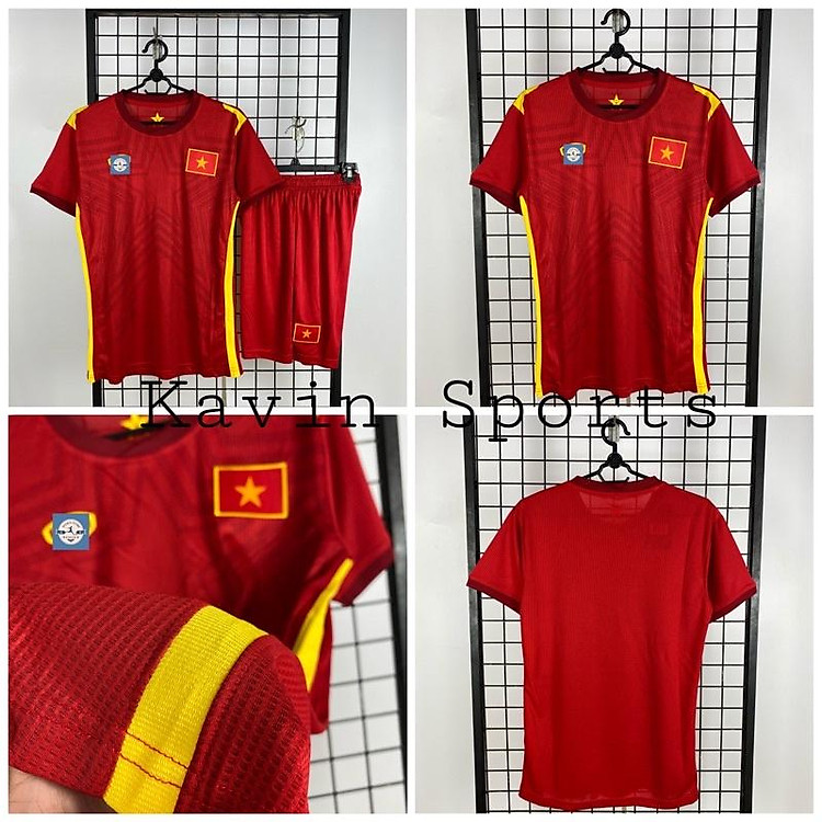 Áo Bóng Đá Việt Nam Năm 2020 / Hàng Thái Bản Player / Sân Nhà