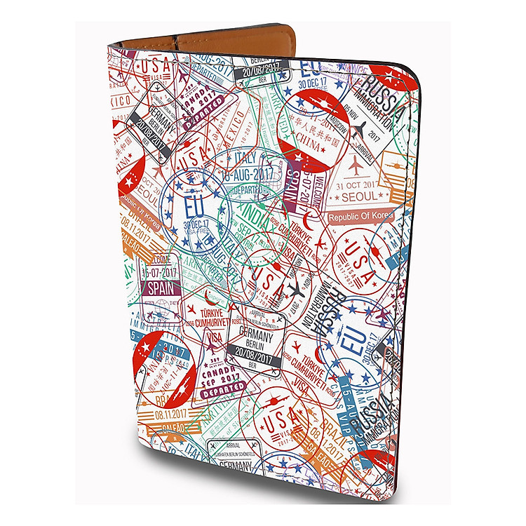 Bao Da Đựng Hộ Chiếu Và Phụ Kiện TRAVELUST - Ví Passport Du Lịch Stormbreaker - Thiết Kế Trẻ Trung - Passport Cover - PPT139