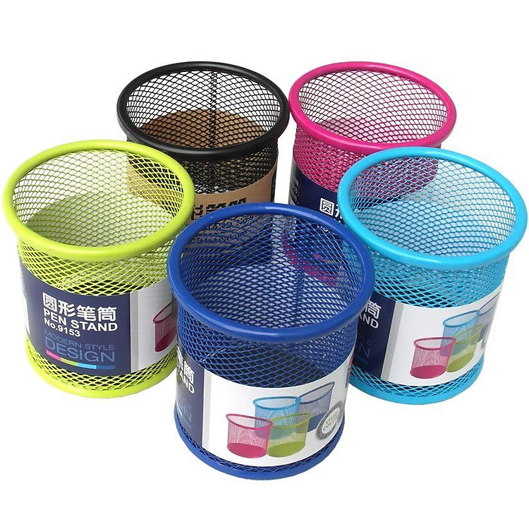 Cắm bút dạng ống sắt 9153