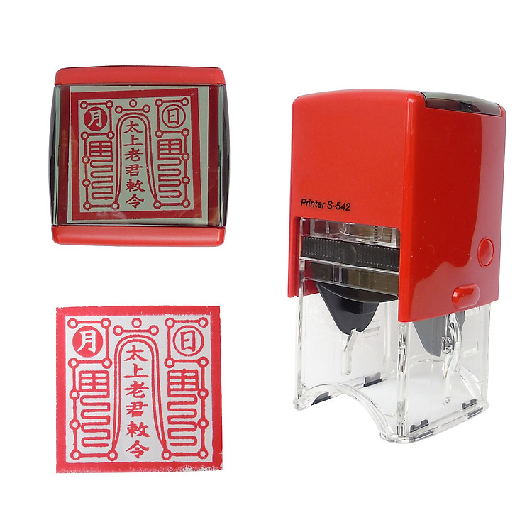 Dấu triện Thái Thượng 4*4cm liền mực