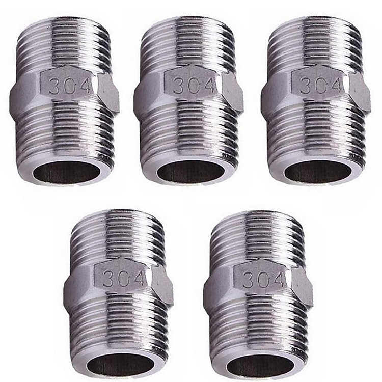 Bộ 5 chiếc kép inox ren ngoài 21