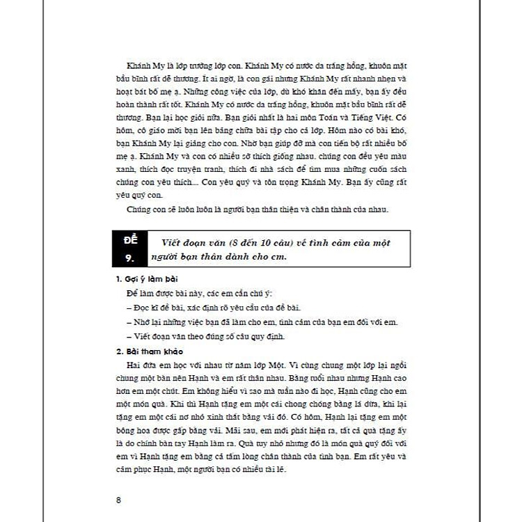Những Bài Làm Văn Mẫu Lớp 3 - Dùng Chung Cho Các Bộ SGK Hiện Hành - Ảnh 2