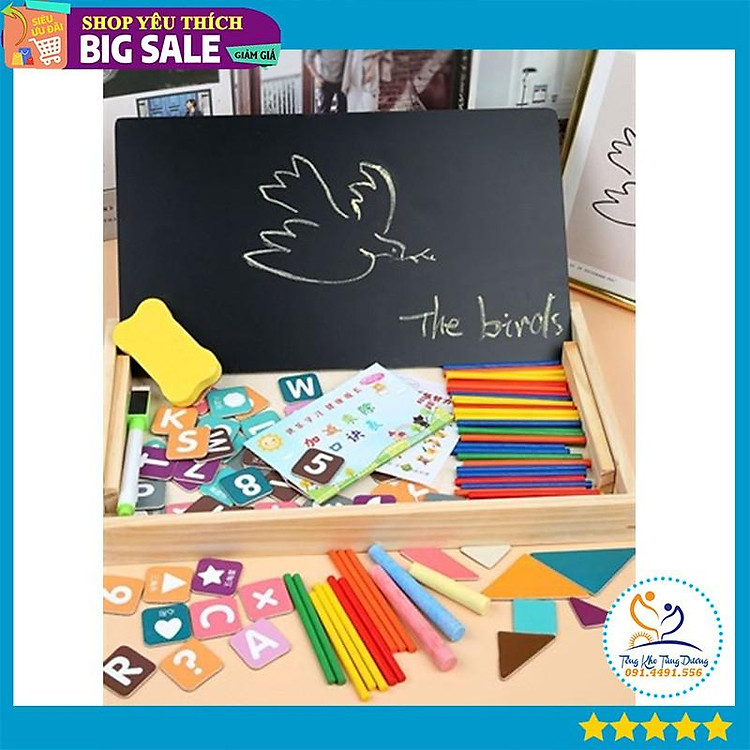 Hộp đồ chơi toán học kèm đồng hồ Chính hãng Giá tốt - Hình ảnh 2