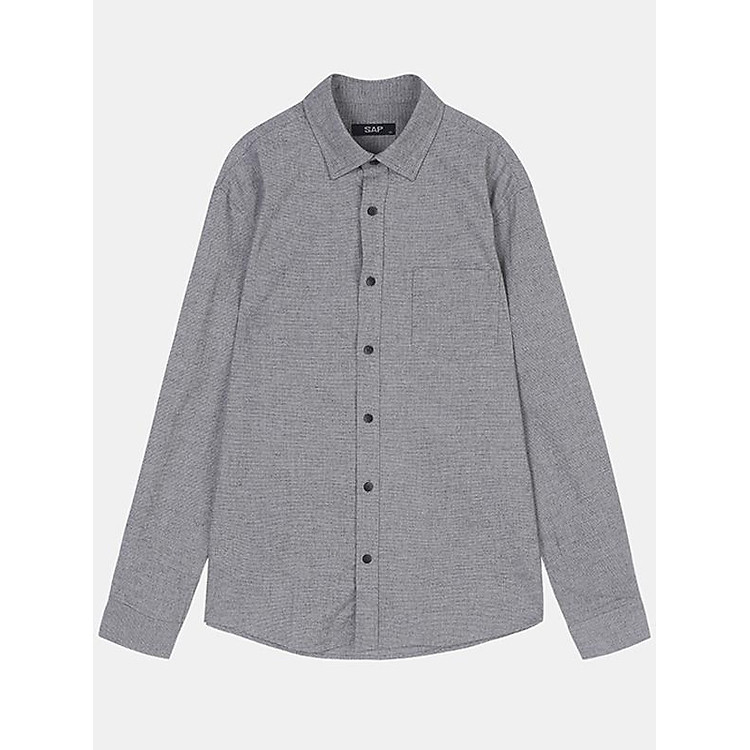 Áo Sơ Mi Nam SAP Brushed Micro Pattern Shirt MNYS20W01 - SIZE 110/115