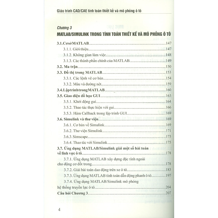 Giáo Trình CAD/CAE Trong Tính Toán Thiết Kế Và Mô Phỏng Ô Tô - Ảnh 4