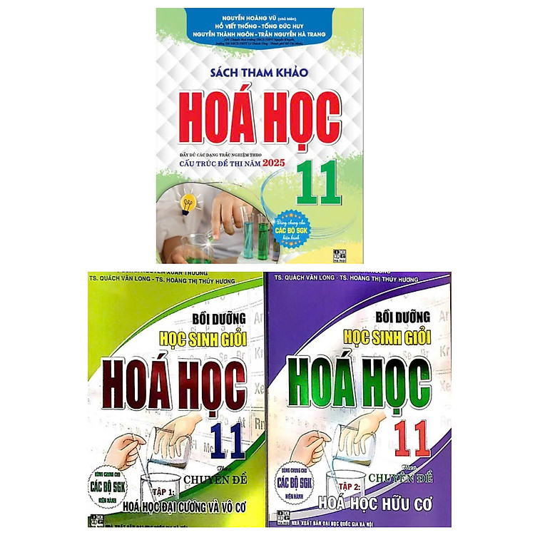 Hóa Học 11 – Bồi Dưỡng Học Sinh Giỏi (Bộ 3 Quyển)