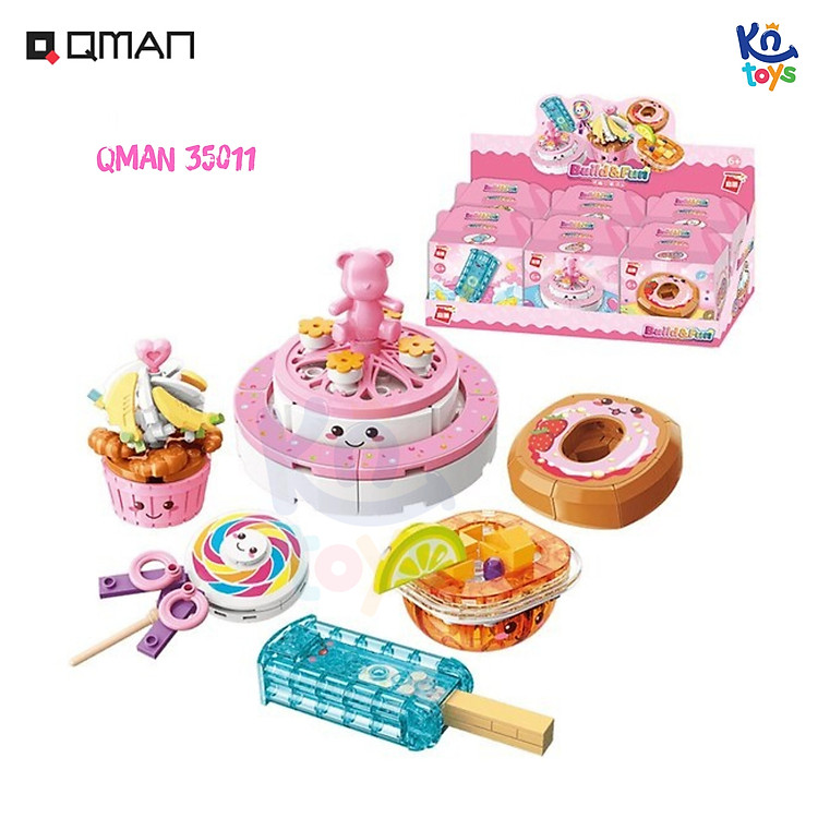 Đồ chơi xếp hình 6 in 1 Qman Chính hãng Giá tốt