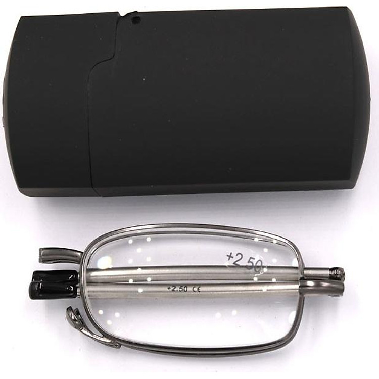 Kính gập 868 màu xám tròng lão 2.5 độ_nữ