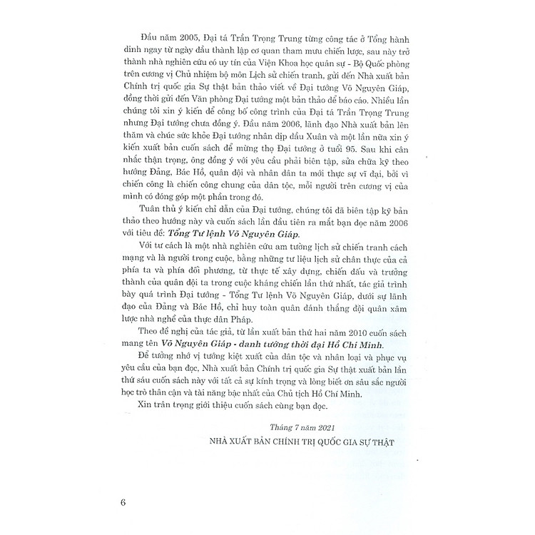 Võ Nguyên Giáp - Danh Tướng Thời Đại Hồ Chí Minh - Ảnh 2