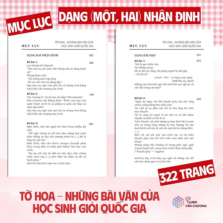 Tờ Hoa - Những Bài Văn Của Học Sinh Giỏi Quốc Gia - Ảnh 2