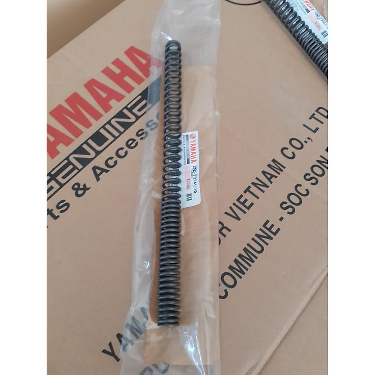 Lò xo phuộc trước Exciter 150 zin chính hãng Yamaha