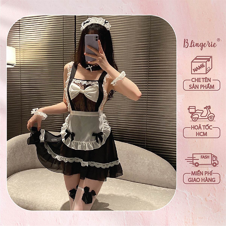 Đồ Ngủ Cosplay Cô Hầu Gợi Cảm (Không kèm tất) - B.Lingerie
