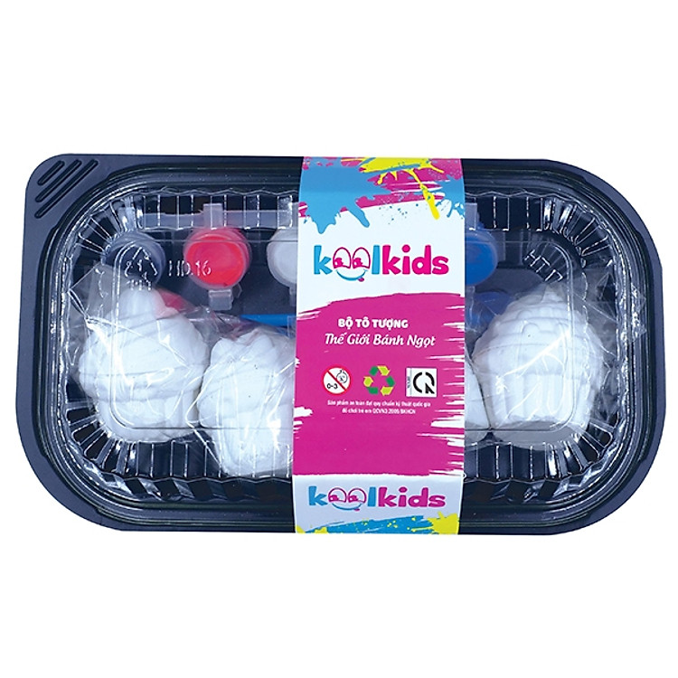 Bộ Tô Tượng Thế Giới Bánh Ngọt Kool Kids KK-001