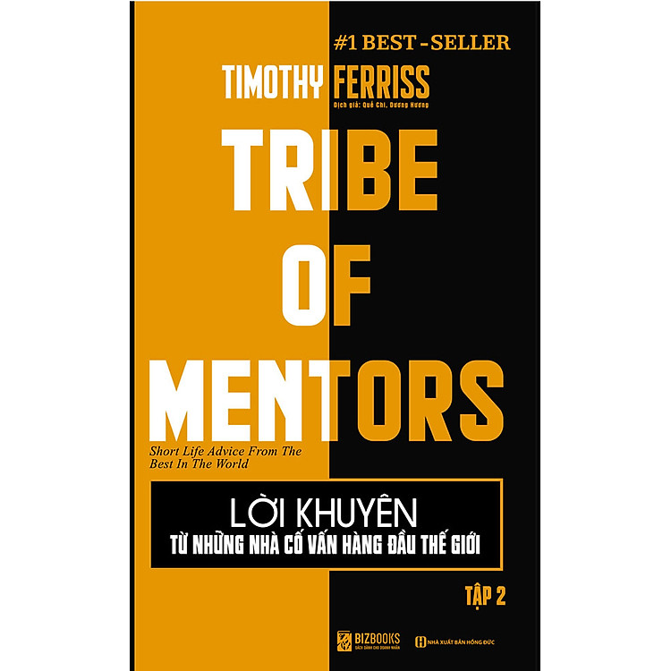 Bộ 2 Cuốn Sách Lời Khuyên Từ Những Nhà Cố Vấn Hàng Đầu Thế Giới – Tribe Of Mentor (Tập 1 + Tập 2) - Ảnh 2