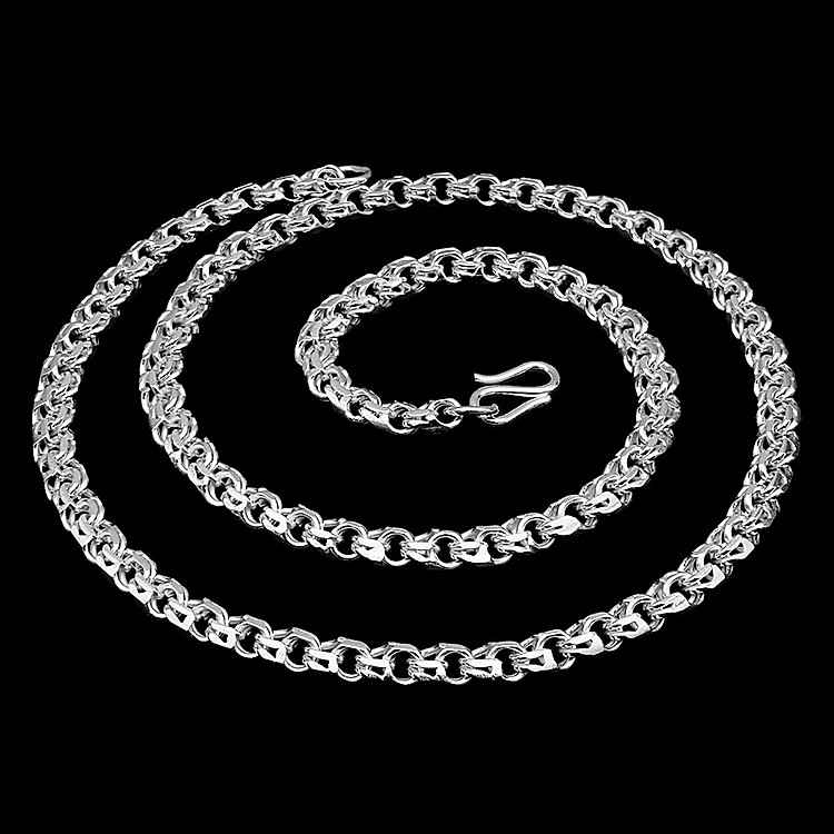 Dây Chuyền Nam Bạc Hiểu Minh DBN035 Bạc Ta