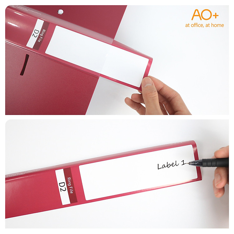 Bìa Còng D2 Switch OFF AO+ Nhựa PP A4 (2 Nhẫn, 3.5cm) - Xanh Tím Than - Ảnh 6