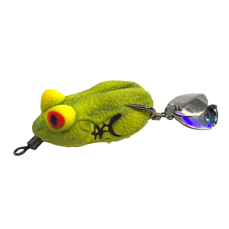 Mồi Nhái Hơi Câu Cá Lóc Jump Mắt Lồi (4cm/8g), Mồi Giả Câu Rê Cá Lóc, Nhái Giả Câu Lure Cá Lóc, Cá Quả, Cá Sộp Siêu Nhạy, Nhái Giả Câu Cá Lóc Tự Nhiên, Hồ Dịch Vụ