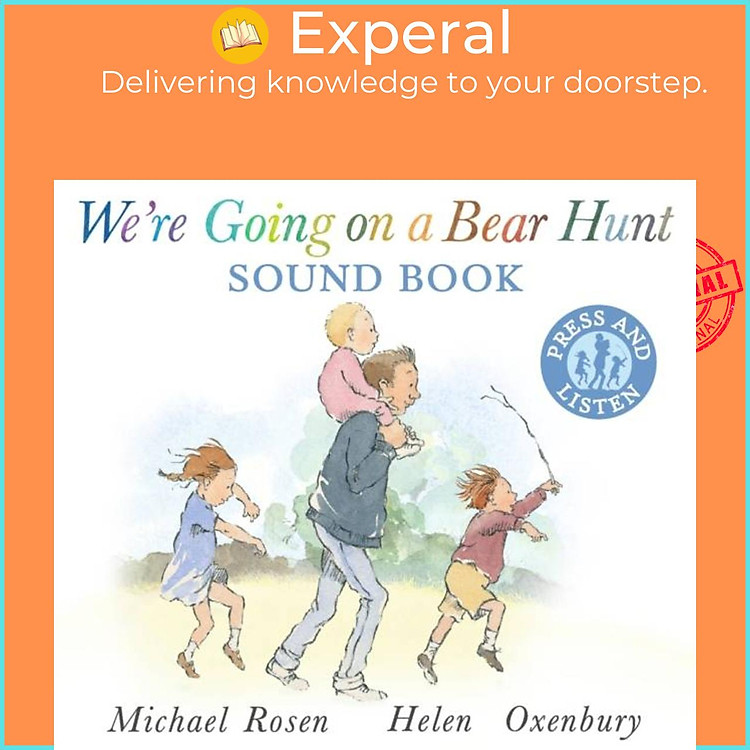 Sách - We're Going on a Bear Hunt by Helen Oxenbury (UK edition, boardbook)