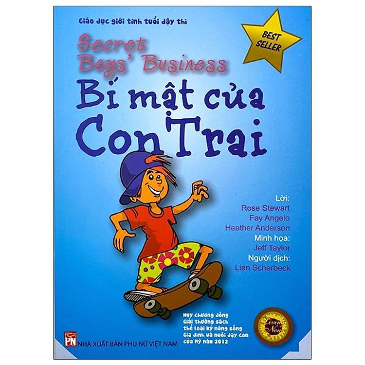 Giáo Dục Giới Tính Tuổi Dậy Thì – Bí Mật Của Con Trai (Tái Bản 2021)