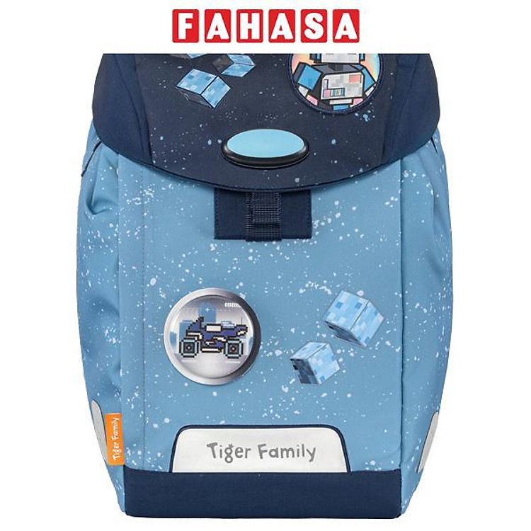 Ba Lô Công Thái Học Eggie Schoolbag Flex - Block City - Go Green - Tiger Family TGEG-025A(2)