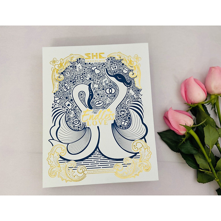 Socola Endless Love SHE Chocolate bao gồm 25 Vị Socola Khác Nhau Tượng Trưng Cho 25 Cảm Xúc Chỉ Có Khi Yêu, Sản Phẩm Quà Tặng Ý Nghĩa Cho Những Người Đang Yêu